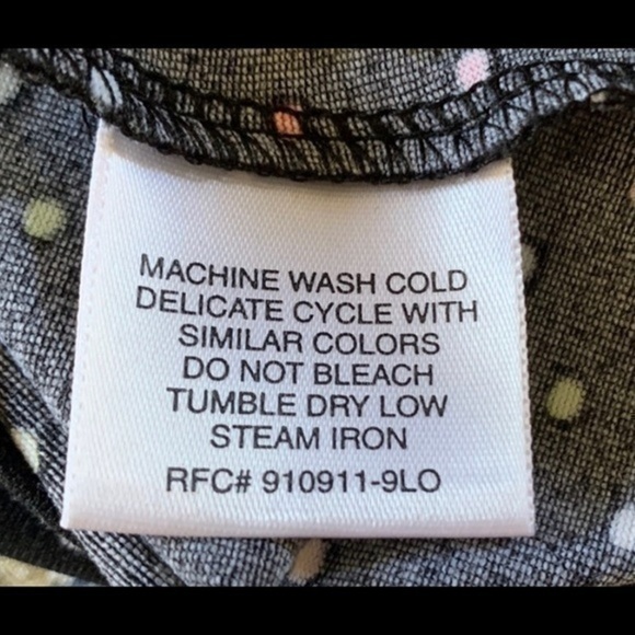 George multi color polka dot top - Picture 7 of 7